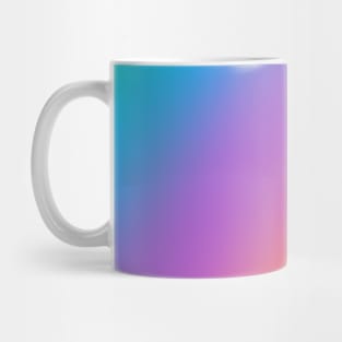 Bright Rainbow Gradient Diagonal Mug